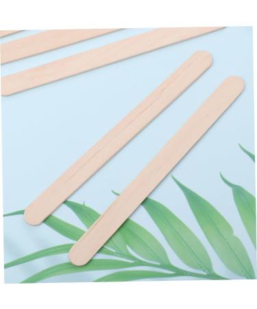 Fomiyes 150-Piece Wood Spatula Set for Cosmetology - Eyebrow Waxing Hair Removal Cosmetic Bags & Mouth Protection Masks - Buy Online on SooperMarket.com