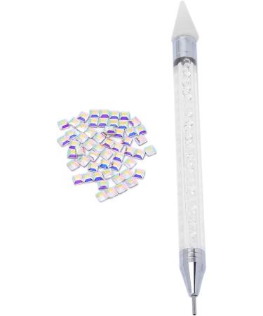 Nail rhinestones rhinestones nail art rhinestones colorful exquisite nail DIY glass rhinestones decoration with box Smooth appearance and no scratches - Buy Online on SooperMarket.com