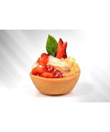 CROC'IN - Sweet Premium Tartlet Shells - Edible Mini Pastry Cases For Dessert - Artisanal Confection - 240 Pieces Box - Ideal For Catering Or Restaurants - Buy Online on SooperMarket.com