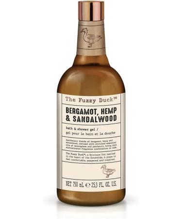 BH Fuzzy Duck Men's Luxury Bath & Shower Gel - Bergamot Hemp & Sandalwood Gift Set - Vegan Friendly - Buy Online on SooperMarket.com
