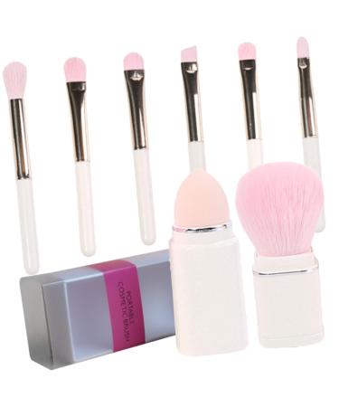 Balacoo 4 Sets Mini Makeup Brush Set Foundation Eyeshadow Blush & Sponges Perfect for Travel | Premium Artificial Fiber Makeup Brushes - Buy Online on SooperMarket.com