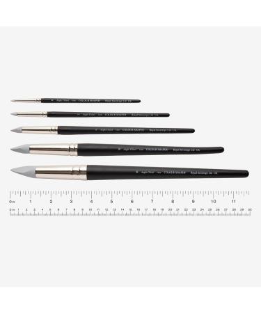 Buy Silicone Anglechisel Brush Tip Size 6 - Perfect for Precision Painting & Crafting | International Shipping Available - Buy Online on SooperMarket.com