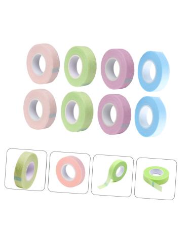 Minkissy 12 Rolls Eyelash Extension Tape - Premium Makeup & Beauty K-Tape Fabric Lash Tape Japanese-Style Supplies for Perfect Lashes - Buy Online on SooperMarket.com