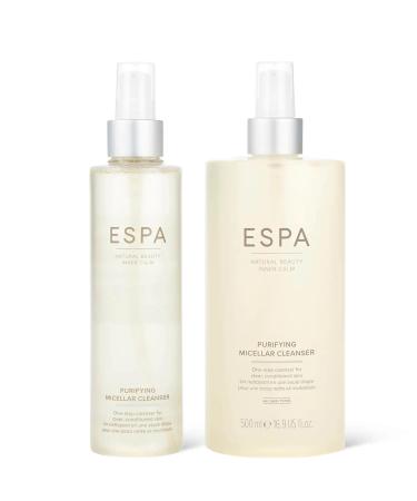 Buy ESPA Purifying Micellar Cleanser 500ml - Gentle Non-Rinse Cleanser with Hyaluronic Acid | Supersize International Shipping - Buy Online on SooperMarket.com