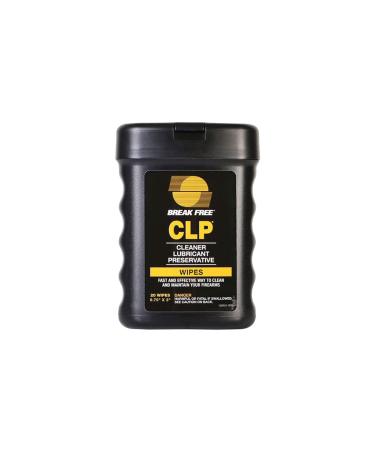 BREAK FREE Collector Gun Cleaner Wipes, Long Term Protectant, Cloth Wipes, 20 Wipes