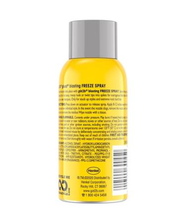 Got2B Glued Blasting Freeze Spray Travel Size 2 oz (Pack of 3) - Buy Online on SooperMarket.com