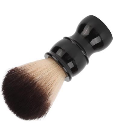 Ergonomic Resin Grip Shaving Brush for Men | Soft Hair Nylon Razor Brush | Facial Care & Grooming Tool - Buy Online on SooperMarket.com