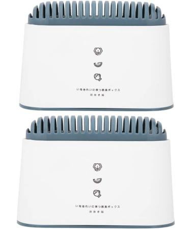 Refrigerator Activated Carbon Box - 2 Pack Odor Absorbers | Home Daily Supplies for Fresh Food - Buy Online on SooperMarket.com