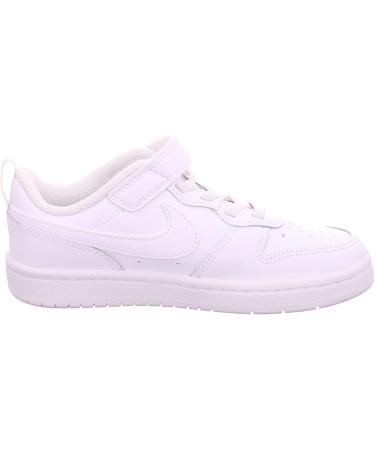 NIKE Boys Unisex Kids Court Borough Low 2 (PSV) Sneakers - White - Size 34 EU - International Shipping Available - Buy Online on SooperMarket.com