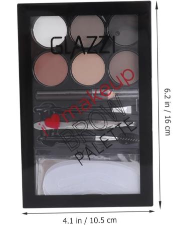 HAPINARY 1 Set Eyebrow Powder Set Beauty Cosmetics Pallet Matte and Lit e Abs 1 count (Pack of 1) As Shown - Buy Online on SooperMarket.com