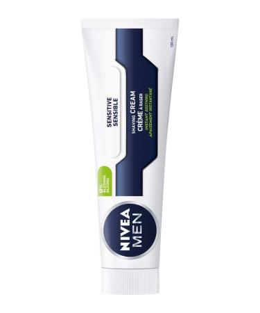 Nivea Men Shaving Cream Sensitive - Soothing Formula for Smooth Shaves | Buy Internationally - Buy Online on SooperMarket.com