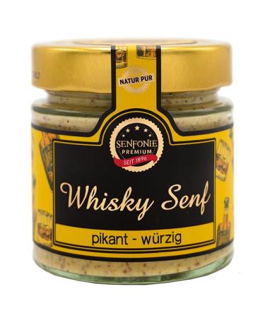 Altenburger Original Senfonie Premium Whisky Mustard 180 ml slightly grainy mustard refined with whisky