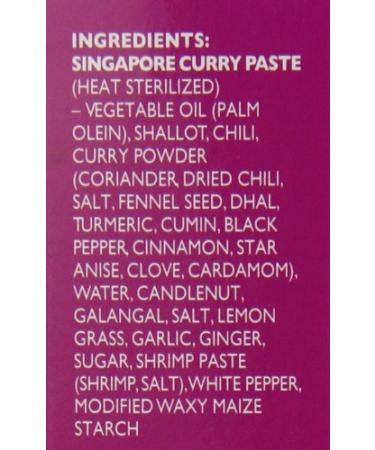 Prima Taste Singapore Curry Sauce Kit 11.30 oz - Pack of 4 | Authentic Singaporean Flavors - Buy Online on SooperMarket.com