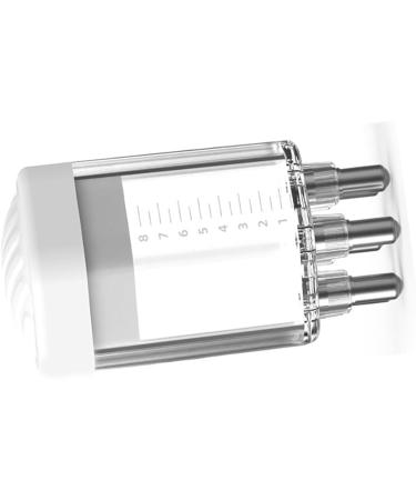 Scalp Applicator Comb for Hair Treatment | Transparent White Hair Growth Brush | Compatible with All Brands - Buy Online on SooperMarket.com