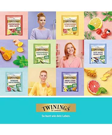 Twinings Organic Good Night Herbal Tea - Soothing Chamomile Cinnamon & Vanilla Blend | 20 Tea Bags (34g) - Shop Internationally - Buy Online on SooperMarket.com