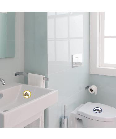 120 Pcs Transportation Style Toilet Targets for Boys | Flushable Pee Targets for Potty Training | Color Paper Tinkle Targets for Safe & Fun Learning - Buy Online on SooperMarket.com