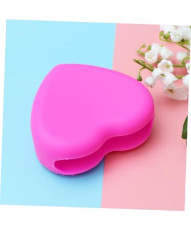Didiseaon Silicone Makeup Applicator Brush Cleaning Pad Love 8X8.5cm Rosy - Buy Online on SooperMarket.com