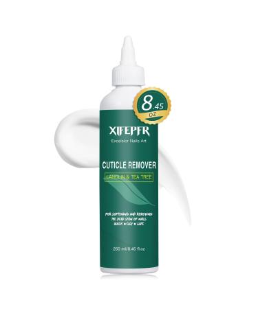 Cuticle Remover 8.45 FL OZ Cuticle Softener Instant Cuticle Remover Liquid Salon Quality Cuticle Cream Professional Nail Care Removes Cuticles in Seconds Rosemary Scent Gifts for Women 8.45 Oz Cuticle Remover
