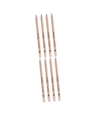 Healeved 8 Pcs Concealer Pen Eye Brightener Concealer Eye Concealer Women Makeup Supplies Wooden
