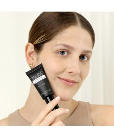 Palladio Skin Detox Charcoal Face Primer - Smooth Base Long Wear Flawless Makeup - 1 oz - Buy Online on SooperMarket.com