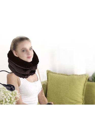 Cervical Neck Massager - 3-Layer Inflatable Support for Pain Relief & Neck Traction Devices | Shop Now! - Buy Online on SooperMarket.com