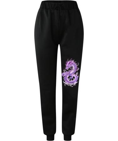 WILLBEST Sport Pants for Women Running Joggers Causal Exercise Cycling Sweatpants Ladies Cuffed Trouser Jogging Bottom Activewear 3XL 658-djufh-f-purple - Buy Online on SooperMarket.com