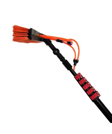 photovoltaic cleaner window cleaning pole Photovoltaic Panel Cleaning/Window Clean 6M-9M Water Fed Telescopic Brush/Extendable Cleaner Conservatory Roof Cleaning Tools 20FT/6M (Size : 5.4m/1 5.4m/17.7ft