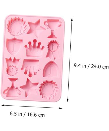 2pcs Silicone Mold Holiday Cake Dessert Mold Silicone Fondant Resin Moulds Silicone Soup Making Mold Holiday Baking Mold Silicone Mint Molds Jelly Mold Trophy Silica Gel Fudge - Buy Online on SooperMarket.com