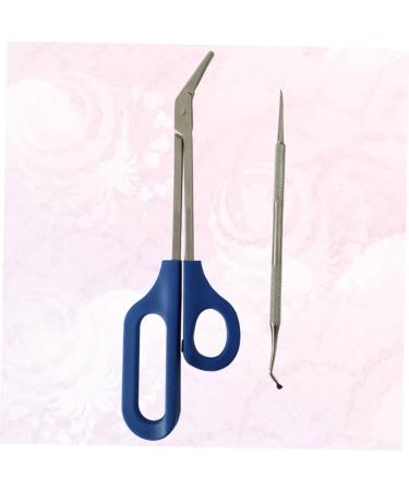 minkissy Pedicure Kit 1 Set Cosmetology kit Grooming kit Manicure kit Pregnant Woman Cosmetic kit 20x5.5cm Silver - Buy Online on SooperMarket.com