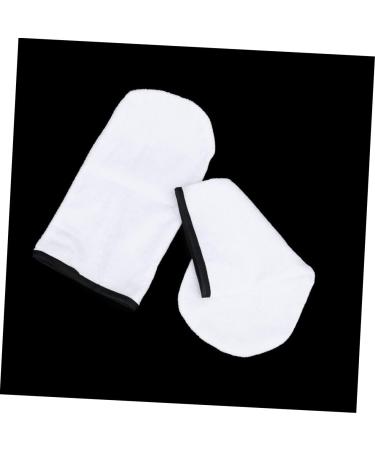FOMIYES 4 Pairs Moisturizer Gloves Paraffin Wax Drill Vise Manicure Gloves Wax Spa Gloves was Bath Hand Cover Womens Glove Hand Spa Mittens Wax Gloves Work Liner Moisturizing White - Buy Online on SooperMarket.com