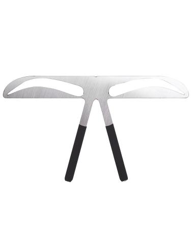 European Style Eyebrow Shaping Stencil Kit | Reusable Stainless Steel Template for Salon and Home Use - Buy Online on SooperMarket.com