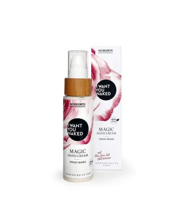 want you naked - Magic hand cream Sweet Roses - (1x 50ml)