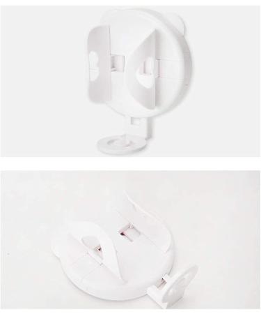 Elzey Electric Toothbrushes - 2-Piece Wall-Mounted Holder | Creative Bathroom Storage Frame - Buy Online on SooperMarket.com