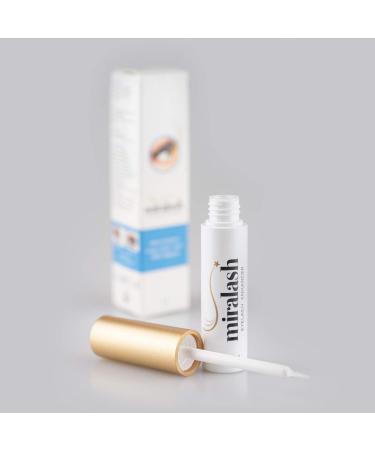 Miralash Eyelash Serum | 3 ml Conditioner for Long Dense Eyelashes | Eyelash Growth & Recovery | Best Eyelashes Growth Serum - Buy Online on SooperMarket.com