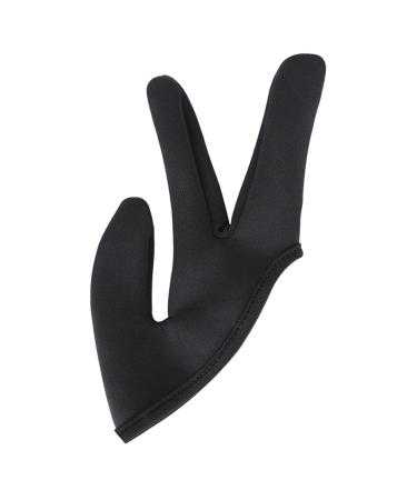 BCOATH 1pc Hair Curling Finger Cover Hair Styling Gloves Hair Dye Gloves 3 Finger Hair Mittens Hairdressing Three Finger Cover Hair Straightener Glove Stylist Tools Pyrography Sublimation