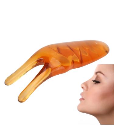 Nose Reduction Massager | Facial Tool for Puffiness & Firm Skin | Nose Shaping & Slimming Beauty Tool (Amber) - International Shipping - Buy Online on SooperMarket.com