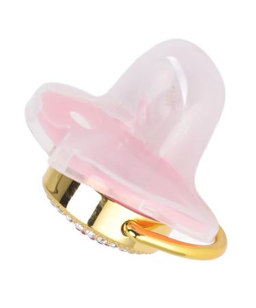 Shop Soft Pink Baby Pacifier - Safe & Flexible Ultralight Design for Comfort | International Shipping Available - Buy Online on SooperMarket.com