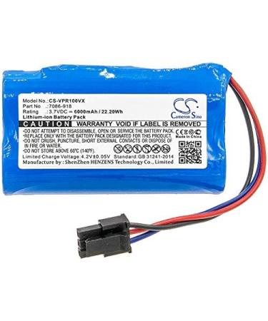 Replacement Battery for Wolf Garten BS80 Plus & Classic 60 Mit - 6000mAh/3.7V Compatible Part 7086-918 | International Shipping Available - Buy Online on SooperMarket.com