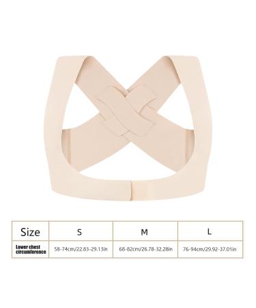 Back Correction Brace Adhesive Corrector Brace for Women Back | High Elasticity Correction Belt for All-Round Body Shaping for School Leisure Working Home - Buy Online on SooperMarket.com