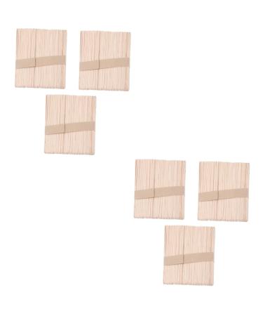 Angoily 300 pcs spatula wax spatula wooden spatula for waxing cosmetic protocol