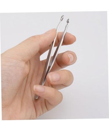 Nose Hair Tweezers Stainless Steel Tweezers Round Tip Face Hair Remover Eyelash Eyebrow Tweezers for Trimming and Grooming Facial Nasal Eyebrow Hair Ingrown Hair - Buy Online on SooperMarket.com