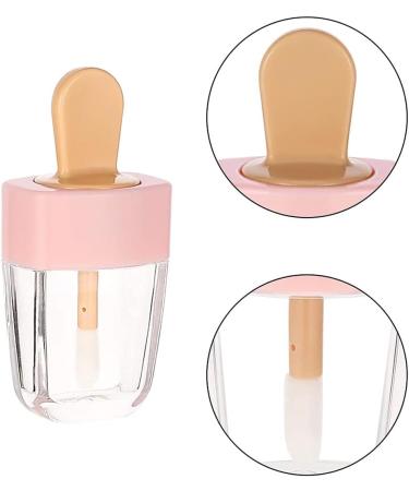10 Empty Pink Lip Gloss Tubes - Refillable Mini Containers for DIY Lip Gloss Balms & Cosmetics - Buy Online on SooperMarket.com