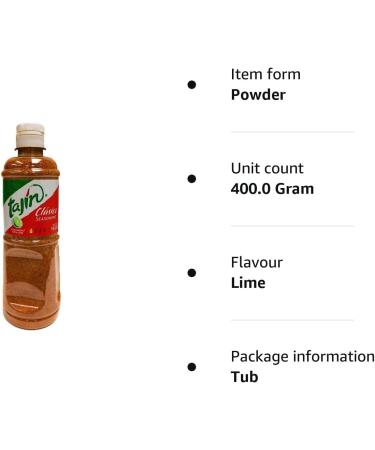 Tajin Clasico Seasoning With Lime 400g Tub - Buy Online on SooperMarket.com