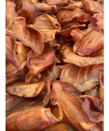 PAWS PARADISE 100 x QUALITY HEAVY BRITISH GRADE A PIGS EARS