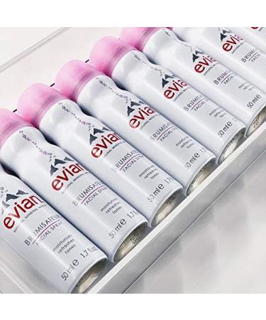 Evian Facial Spray 1.7 oz. Travel 6-Pack - Hydrating Mist for Skin - Refreshing and Rejuvenating Formula - Buy Online on SooperMarket.com