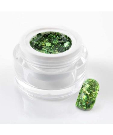 5 ml UV Colorgel Crisp Glitter in green