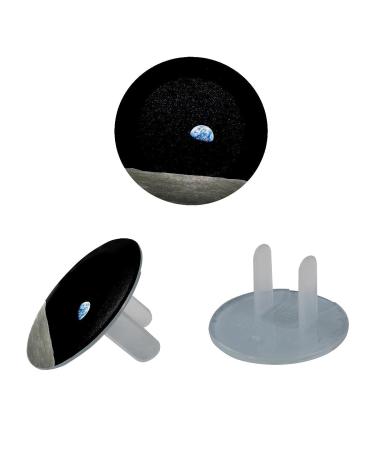 Yidax Outer Space Black Outlet Covers Baby Proofing - 24 Pack Childproof Socket Protectors for Home & Office - Easy Install 1.3x1.3 in - Buy Online on SooperMarket.com