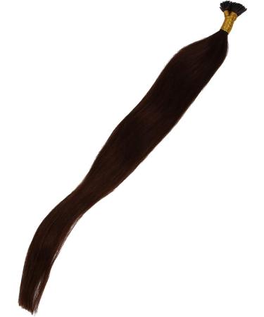 Naugan 200S 22 inch Keratin -Bonded Stick I Tip Hair Extensions 04 (Size: 22 Inch Color: Medium Brown) - Buy Online on SooperMarket.com