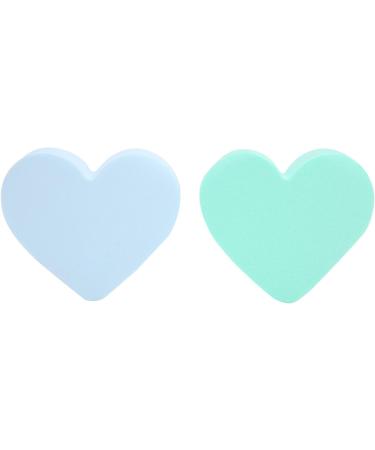 Cosmetic Makeup Sponge Reusable Heart Shaped Makeup Sponge Soft for Men for Foundation Blushes BB Cream for Create Perfect Makeup Effect for Women - Buy Online on SooperMarket.com