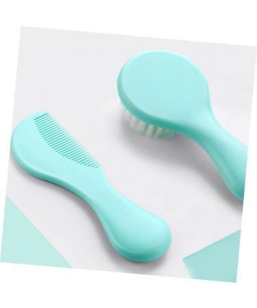 STAHAD Newborn Bath Kit - Baby Toddler Friendly Hair Accessories Set with Comb, Brush, and Massage Bristles - Safe and Easy Plastic Bathing Tools - Buy Online on SooperMarket.com